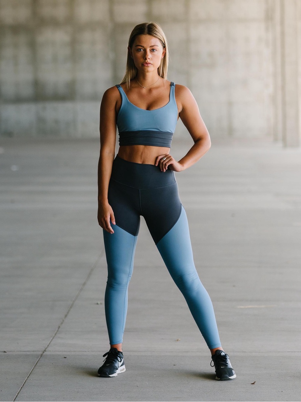 ZYIA Active Storm Parallel Luxe Hi-Rise 7/8 Leggings NWT Size 6-8